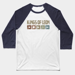 Kings of Leon Control Button Baseball T-Shirt